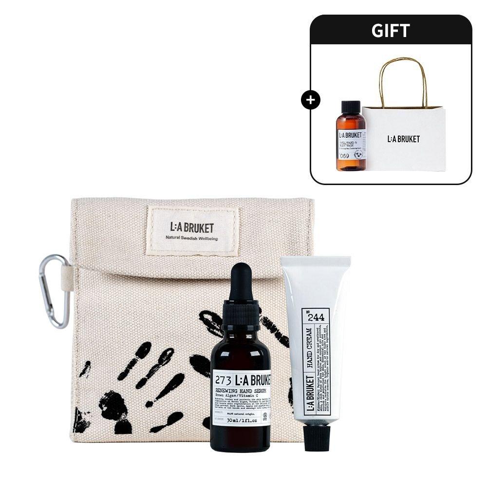 Hand Ritual Kit (Hand Cream & Serum) + 55ml & Shopping Bag Gift