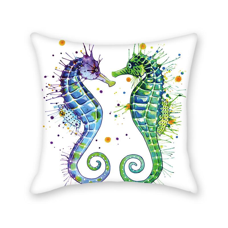 Ocean Series Summer Pillowcase - Living Room/Bedroom Sofa Cushion Cover