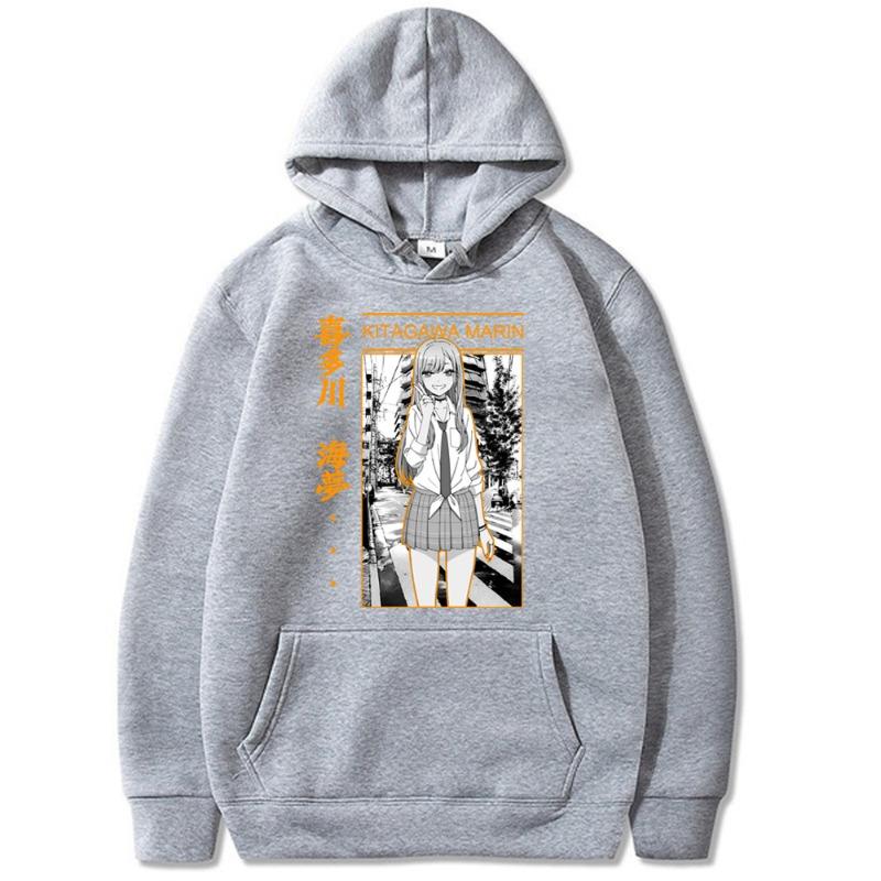 Japanischer Anime My Dress-Up Darling Hoodies Herren Mode Langarm Sweatshirts Damen Harajuku Streetwear Pullover Sudaderas