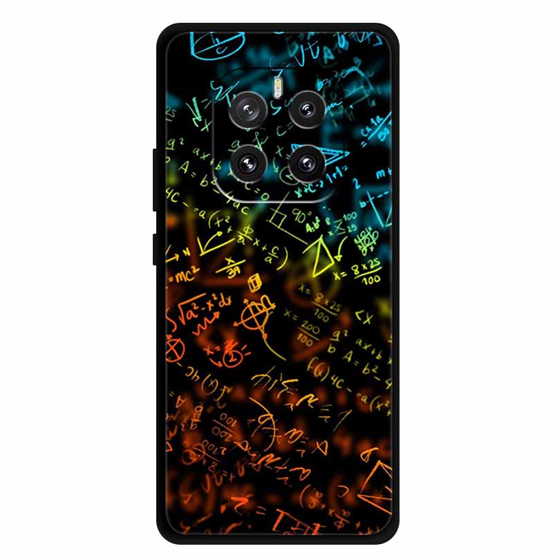For Honor GT Pro 5G Phone Case Lovely Cartoon Cat Black Silicone Soft Back Cover For Honor GT Pro Case G T Pro Coque 6.78" Shell