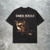 Dark Souls Black Knight Warrior Gaming Cotton TShirt Loose Fit for Dark Souls Hardcore Fans Comfortable Fashion Tshirts