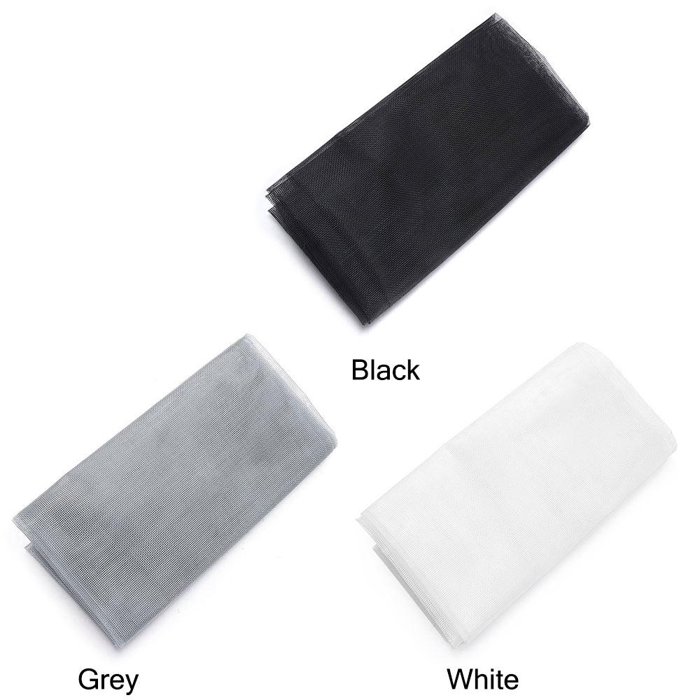 1Meter Insect Screen Anti Mosquito Net Indoor DIY Mesh Material Glass Fiber Screen Mosquito Bug Room Curtain Mesh Summer Supply