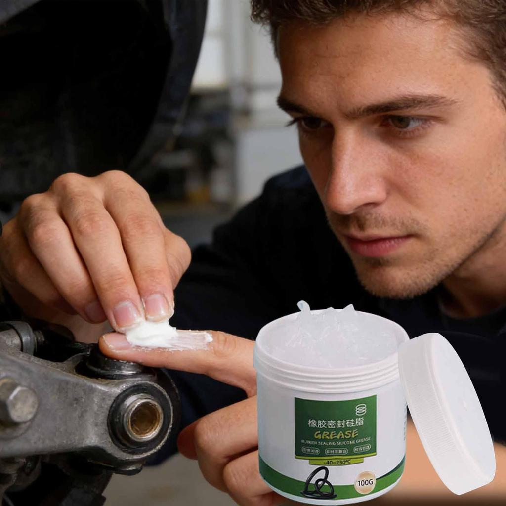 O Ring Lubricant 100g Leakproof Multipurpose Plumbing Lubricant O-Rings Valve Faucet Grease For Gaskets Motor Hardware