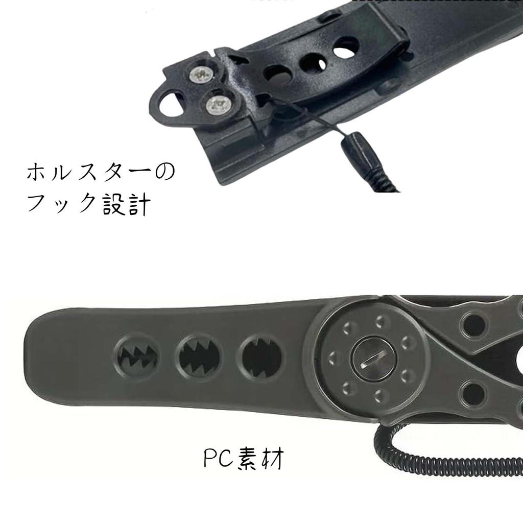 Tibemi Fish Alligator Fish Easy To Fish Grabber with Safety Fishing Gear for Salt and Freshwater Fish Black Catcher, Grip, Grip, Tooth-Shaped Design,