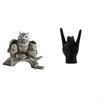 Modern Owl Hand Gesture Sculpture Creative Animal Figurine for Living Room Office Bedroom Restaurant
