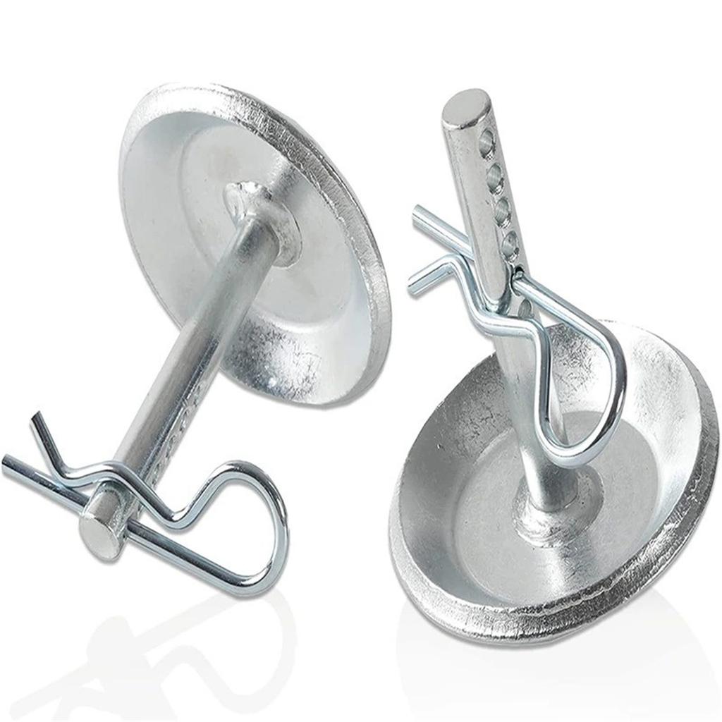 2 Pack Replacement Snow Plow  Shoes Replaces Part  2205071 and 2208864  Hardened Steel Snow Plow Non-Slip Base