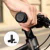 1 Pair Shock Absorbing Mountain Bikes Handlebars End Grip Bicycles Handle Cover Handlebars Grip Hollow Bicycles Grip