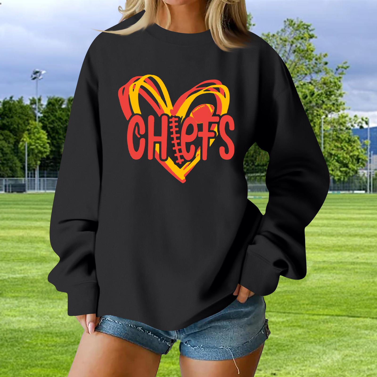 

Женский свитшот с длинным рукавом Повседневный комфортный Свободный Легкий Женский свитшот XXL чёрный