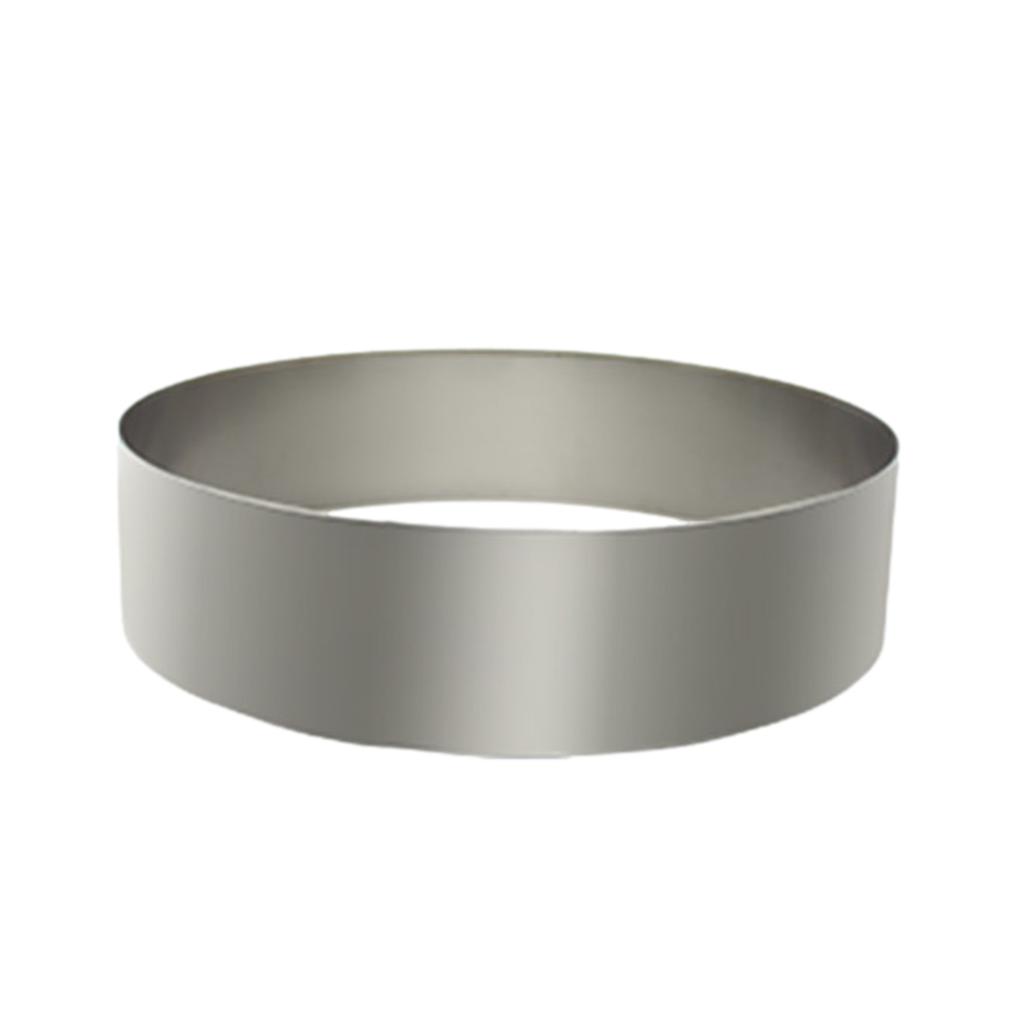 1Pc Cake Mould Ring Stainless Steel Cake Mousse Ring Cake Baking Tool Birthday Wedding Cake Decor Tools Kitchen DIY Fondant Mold