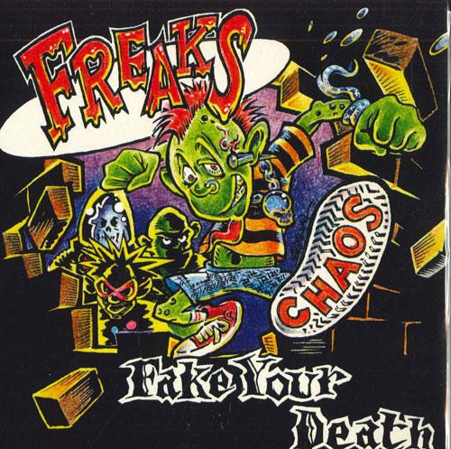 

7inch Record FREAKS Fake Your Death FIST6J DISCIPLINE 1997 Japan Japanese Others Used