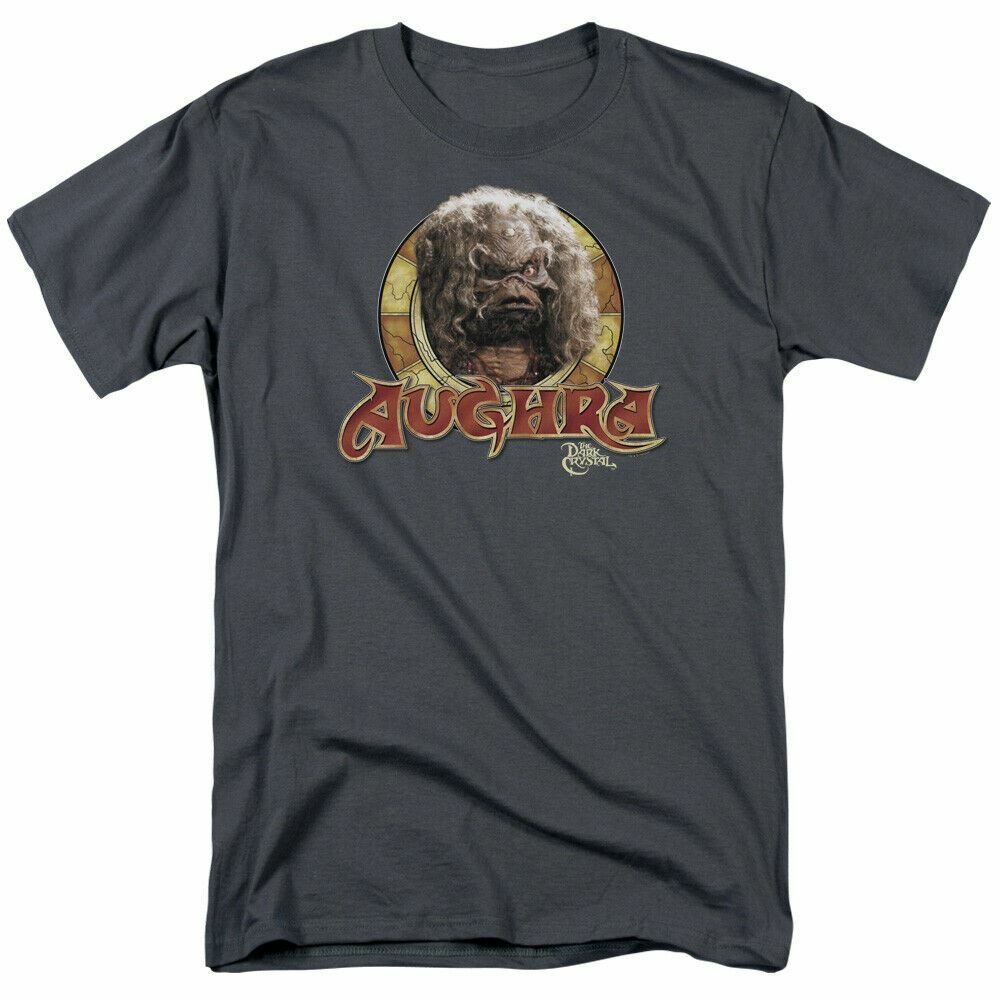 

26 The Dark Crystal Aughra Circle T Shirt Mens Licensed 80s Classic Movie Charcoal Unisex T-Shirt XXXXL