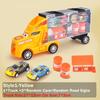 Toy Truck Carrier  4 Mini Cars Play Set Transport Car Toys Lorry Truck Kids Toy