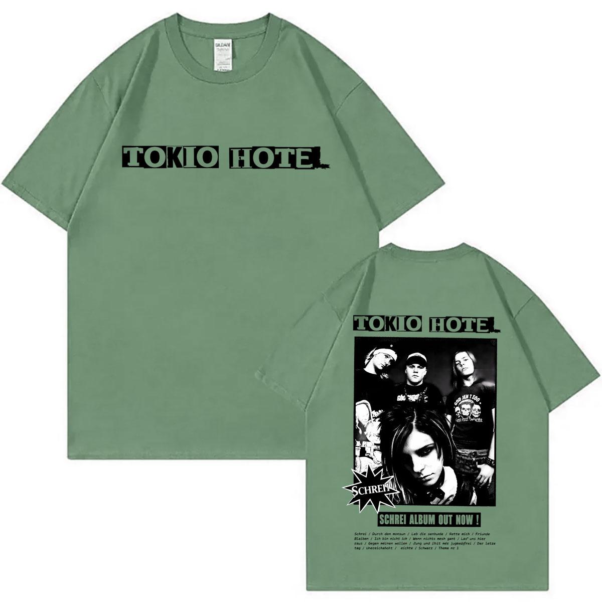 

Rock Band Tokio Hotel Schrei Album Out Now Print T Shirt Unisex Women Hip Hop Punk Gothic Tshirt Unisexs Vintage Oversized Tshirts 4XL