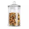 Transparent Glass Multi-functional Storage Jar