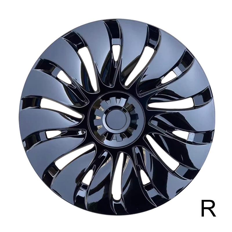 Compatible Tesla Model Y Cyclone Wheel Hub Caps & 19'' Rim Protectors