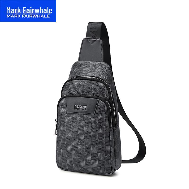 Mark Fairwhale Men's Fashion Casual Crossbody Shoulder Chest Bag