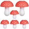 Hanging Lamp Large Mushroom Shaped Paper Lanterns for Baby Shower Wedding Birthday Party Decor Jungle Theme Gift