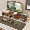 Adjustable Monitor & Laptop Desk Stand with Storage