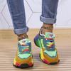 Women's Sneakers Fashion Platform Shoes 2025 New Casual Shoes for Women Lace Up Tennis Shoe Comfort Running Shoes Zapatos Mujer