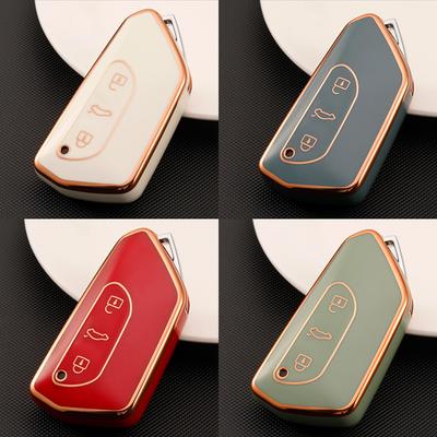 TPU Car Remote Case Key Cover For Skoda Octavia A8 MK8 MK4   For Seat Leon Fr Mk4 Cupra Formentor For VW Golf 8