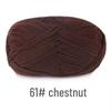 Su He 4-Strand Combed Cotton Yarn for Handmade Knitting: DIY Milk Cotton for Dolls, Cushions, and Blankets.