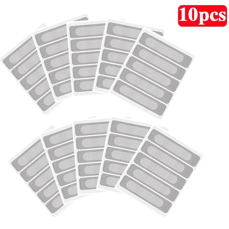 1/5/10 Stück Fenstergitter-Flicken Abluftgitter Fenster Tür Abflussloch Mückenschutz Paste Maschensieb Unsichtbare Reparatur Beihilfe