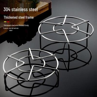 304 Stainless Steel Steaming Rack and Plate Set