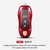 Real Carbon Fiber Key Fob Cover For Porsche 718 911 Carrera 918 Spyder Boxster 981 Cayenne 92A Cayman 981 For Macan Panamera