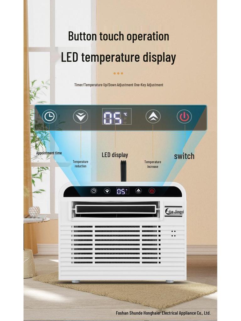 Portable Negative Ion Air Conditioner with Free Mosquito Net Installation