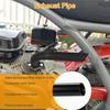 Long Lasting Exhaust Pipe Header Kit High Strength for 196 212 224cc GX160 GX200 Mini Bike Go Kart