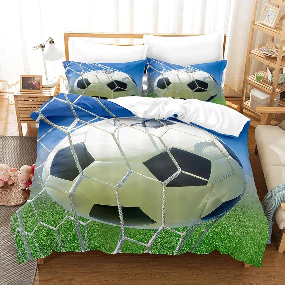 

Basketball Bedding Set Single Twin Full Queen King Size Sports Dunk Shot Bed Set Children Kid Bedroom Duvetcover Set 70x133cm 2pcs
