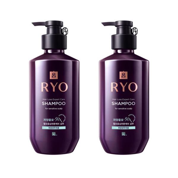 Ryo Jayangyunmo 9EX Sensitive Scalp Shampoo 400ml x 2P