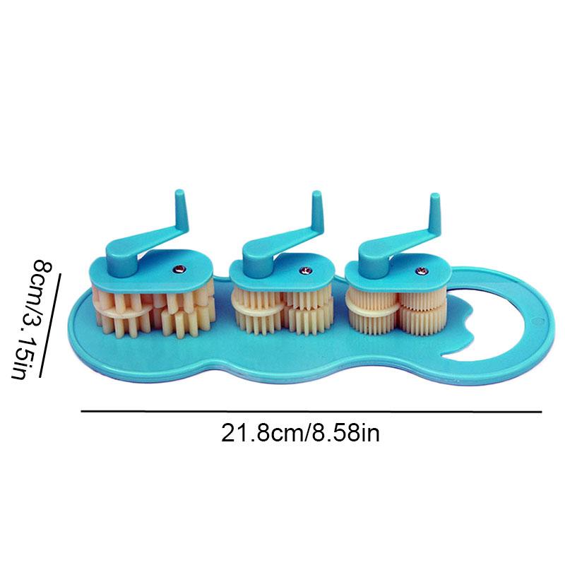 Cuziss Purple Hand-Operated Quilling Crimper, Paper Slip Wave Shape Making Tool DIY Making Tool, Quilling Tool With Little Storage Case