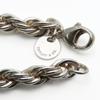 Used TIFFANY&Co. bracelet Twist Silver925 13.2g Silver Chain