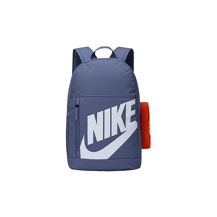 Nike Classic Logo Print Fabric Backpack Coin Purse Unisex Couple Unisex Backpack Gray HJ4186499 Gray