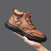 2025 Winter New Platform Men's Martin Boots Fashion Snow Boots Casual Men's Boots Warm Short Boots