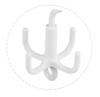 Four-claw Swivel Hook Punch-free Storage Hook