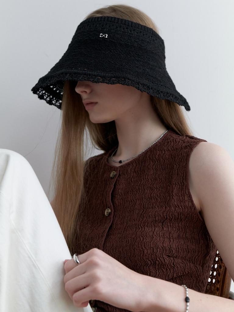 Leobeumimonseuteo Lace Brim Sun Cap_3Col (L251Mcp030)