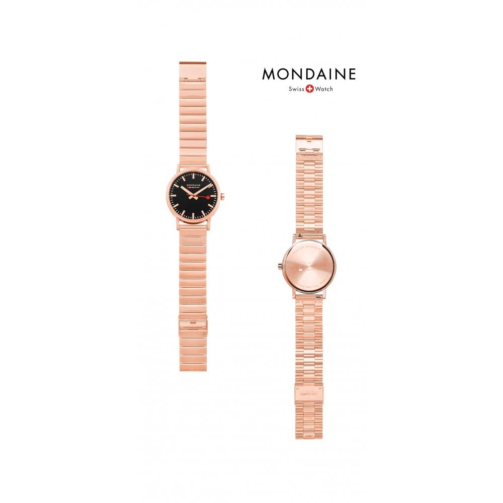 Mondaine A660.30360.16sbr Klassische Herren-Metalluhr