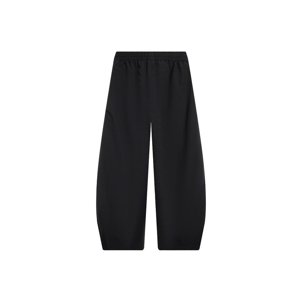 Li Ning Sports Lifestyle Series Brand Logo Embroidered Fashion Casual Pants Women pants AYKV990-1