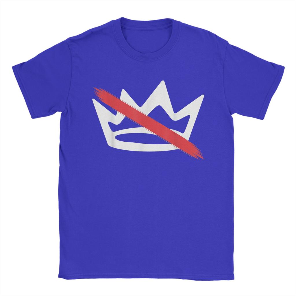 Vintage No Kings October No Kings Day1 TShirt Unisex Round Neck Cotton T Shirt Short Sleeve Tee Shirt Birthday Gift Tops
