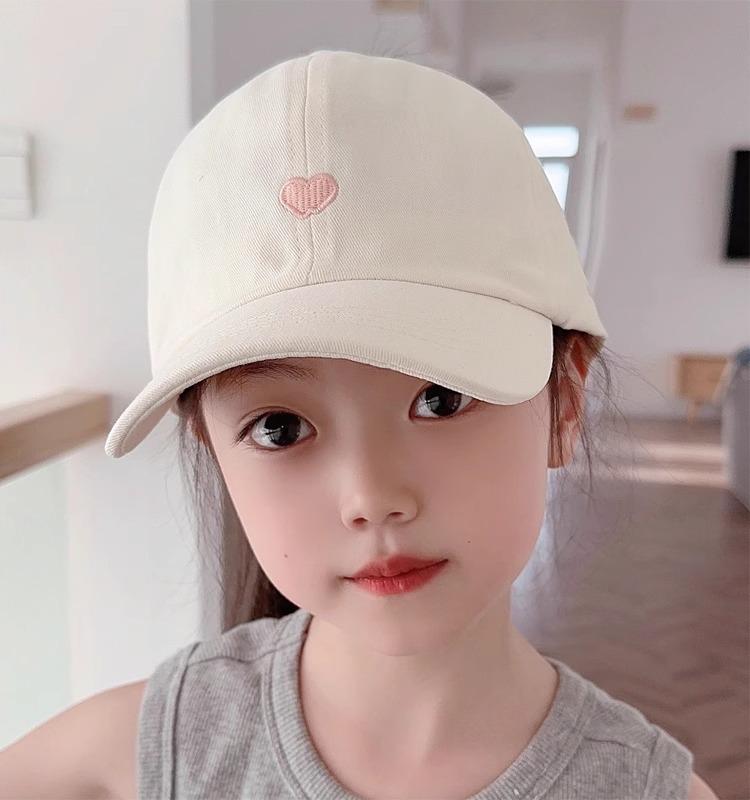 Kids' High Ponytail Baseball Cap - Cute Summer Sun Visor for Girls