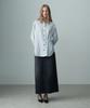 RE RHEE Maxi Washing Denim Skirt
