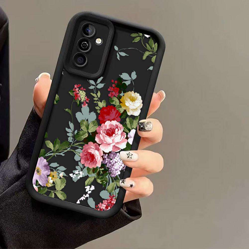 Beautiful Purple Flowers Cover Phone Case For Oneplus 8T 9R 10R 11 12 13 13T 15 NORD ACE CE 2 3 4 5 6 LITE TPU Case DIY Shell