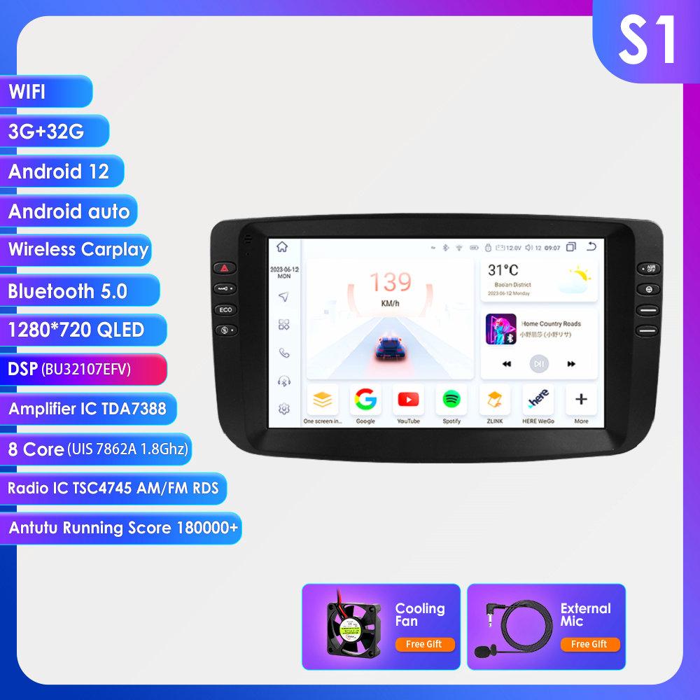 

9-дюймовый Carplay 4G 2 Din Android 13 автомобильное радио для Fiat Linea 2012 - 2015 Fiat Punto EVO мультимедийный видеоплеер Navi GPS DSP WIFI интеллектуальный экран S1 8Core 3G 32G