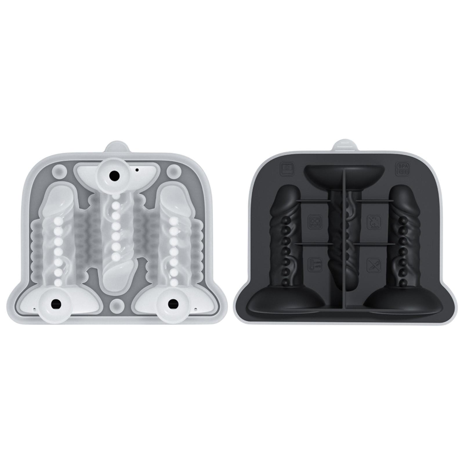 

Форма для кубиков виски, Забавная форма для кубиков, Поддон с воронкой, Формы для льда для вечеринок для коктейлей, бренди, Подарки-приколы для женщин, мужчин One Size