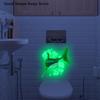 Creative Self-adhesive Wall Decal For Luminous Toilet Sticker Marine Animals Bathroom Waterproof Luminous Decals Home Decor