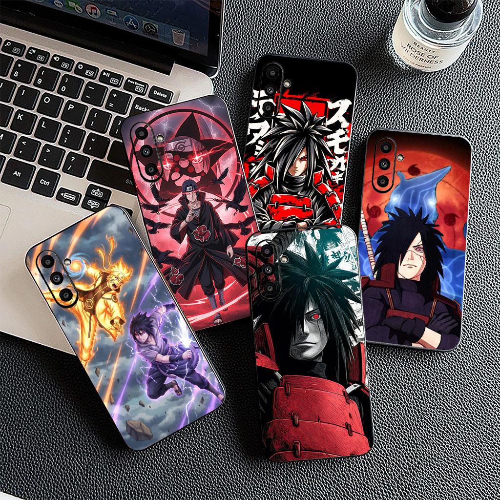 For Samsung Galaxy S22 S21 S20 FE Ultra Plus A35 A36 A55 A37 A33 A34 A57 Case Madaras Uchiha Itachi Sasuke Narutos Akatsuki