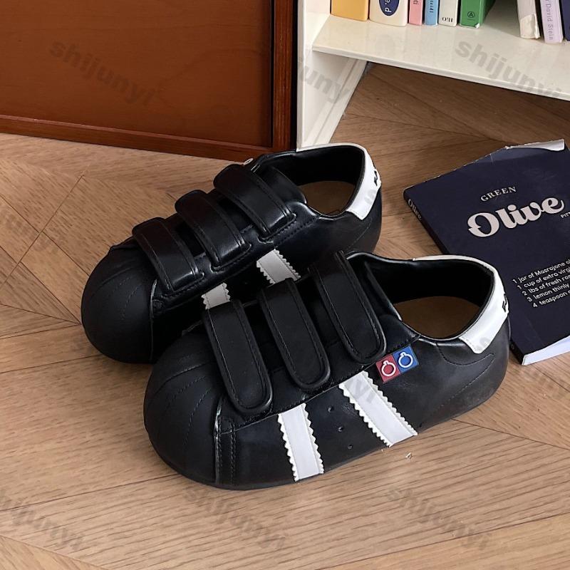 Fashion Women's Casual Shoes 2025 Autumn New Fashion Vintage Non Slip Soft Sole Flats Lightweight Comfortable Luxury Vulcanized Shoes