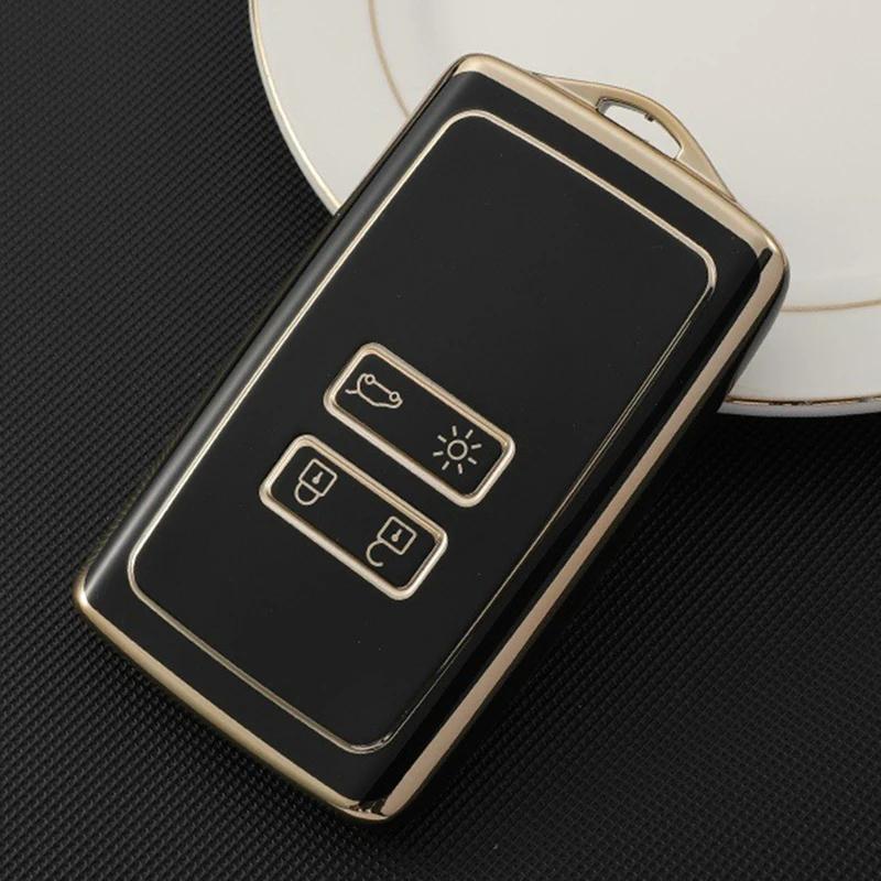 Tpu Car Key Case Cover For Dacia Duster Logan 3 Jogger Sandero For Renault Clio 5 Megane 4 Zoe Kadjar Captur Arkana Koleos